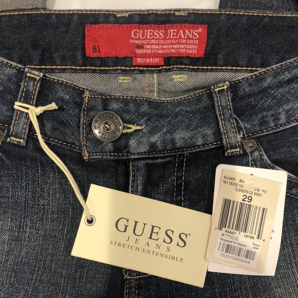 Guess Cuffed Stretch Capri Jeans, size 29 - Picture 7 of 7